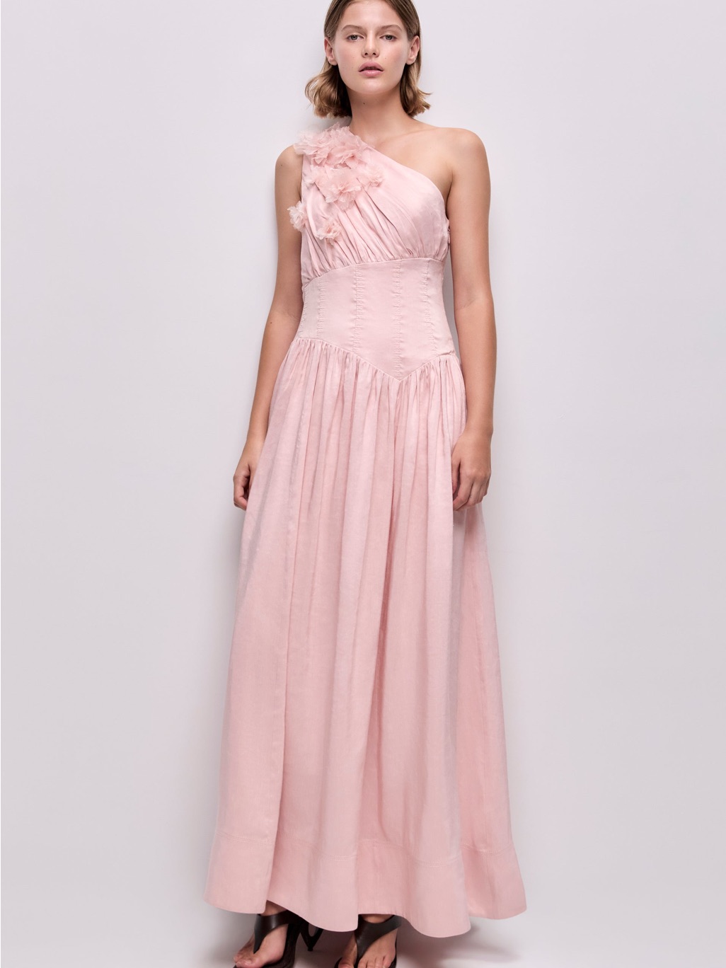 Aje Nwot Demi Maxi Dress - Tea Blossom